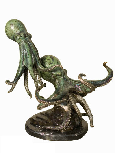 Bronze Octopus Sculpture II