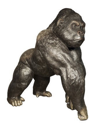 Life Size Bronze Gorilla Statue