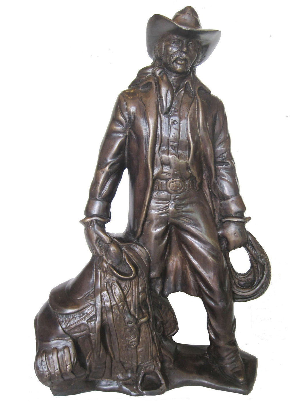 Bronze Western Cowboy Statue