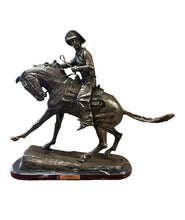 Load image into Gallery viewer, Bronze Cowboy Western Statue I