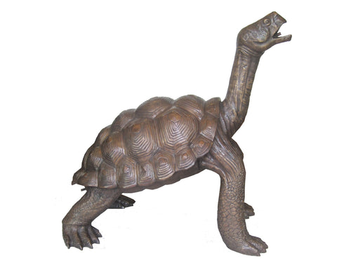 Bronze Turtle Fountain Statue - Medium Sized