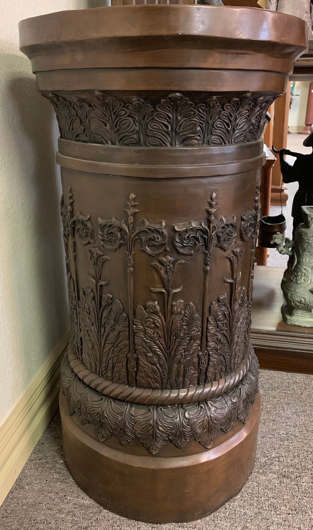 Bronze Marjorie English Pedestal