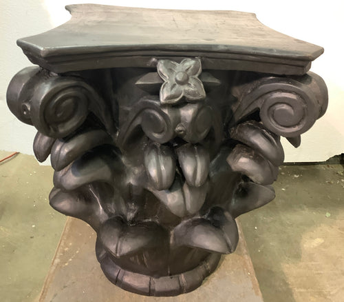 Bronze Capital Pedestal