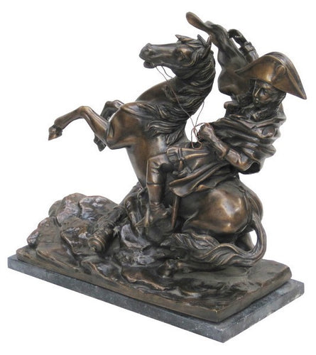 Bronze Napoleon Bonaparte on Horse Statue