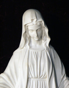 Our Lady of Grace Marble Statue - 72”H