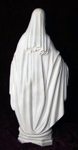 Our Lady of Grace Marble Statue - 72”H