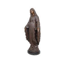 Load image into Gallery viewer, Our Lady of Grace Bronze Statue - 32”H