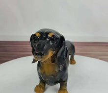 Load image into Gallery viewer, Bronze Dachshund Statue IV