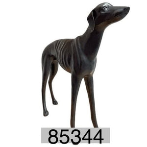 Large Standing Bronze Greyhound Statue