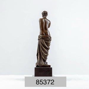 Venus de Milo Tabletop Bronze Statue - 13”