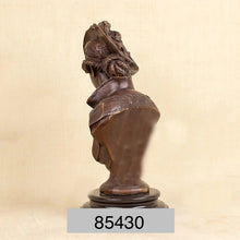 Load image into Gallery viewer, Bronze Victorian Woman Bust Statue - 16”H