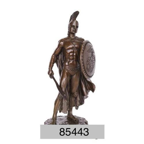 Proud Standing Roman Soldier Sculpture