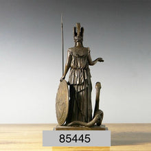 Load image into Gallery viewer, Bronze Athena Warrior Statue Museum Quality - 19”