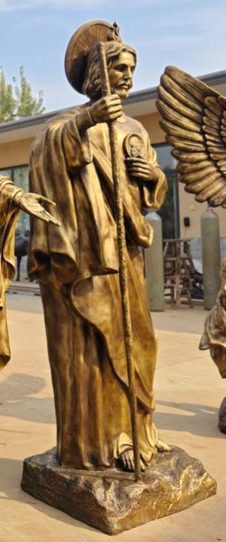 Life Size Saint Jude Bronze Statue