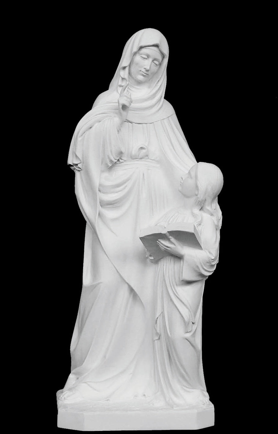 Saint Anne Marble Statue - 31”H