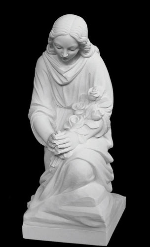 Weeping Lady in Mourning Statue - 24”H