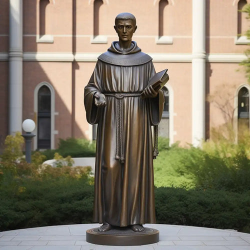 Life Size Saint Anthony of Padua Bronze Statue Style 2 - 72”H