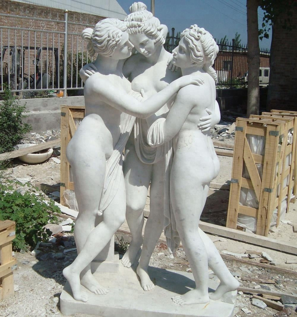 Antonio Canova’s The Three Graces Marble Sculpture