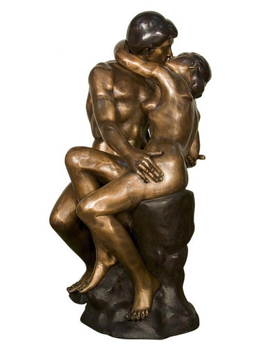 The Kiss Bronze Sculpture by Auguste Rodin