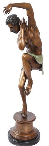 Bronze Spanish Male Dancer Statue - 24”H