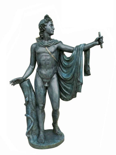 Large Apollo Belvedere Bronze Statue II