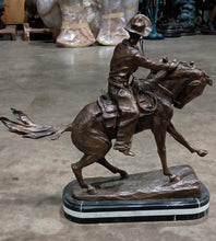 Load image into Gallery viewer, Bronze Cowboy Western Statue I