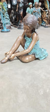 Load image into Gallery viewer, Young Bronze Girl Ballerina Sculpture