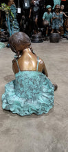 Load image into Gallery viewer, Young Bronze Girl Ballerina Sculpture