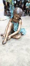 Load image into Gallery viewer, Young Bronze Girl Ballerina Sculpture