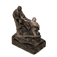 Load image into Gallery viewer, Life Size Jesus Pulling Peter out of the Water Bronze Statue