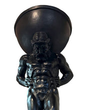 Load image into Gallery viewer, Life Size Bronze Atlas the Greek Titan Holding Garden Urn