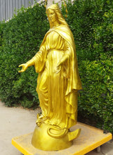 Load image into Gallery viewer, Large Our Lady of Grace Bronze Statue - 53”H