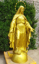 Load image into Gallery viewer, Large Our Lady of Grace Bronze Statue - 53”H