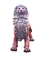Load image into Gallery viewer, Bronze King of the Beast Life Size Lion Sculpture