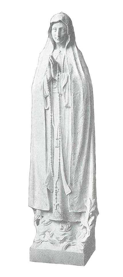 Our Lady of Fatima Marble Statue Style 2