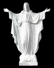 Load image into Gallery viewer, Sacred Heart of Jesus Marble Statue Style 6 - 72”H