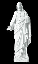 Load image into Gallery viewer, Sacred Heart of Jesus Marble Statue Style 4 - 60”H