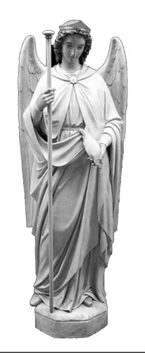 Saint Raphael the Archangel Italian Bronze Statue