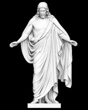 Load image into Gallery viewer, Thorvaldsen’s Jesus Christ Marble Statue - 60”H