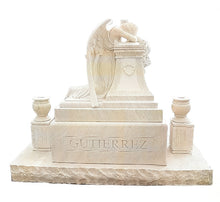 Load image into Gallery viewer, Large Weeping Angel Marble Statue - Italy Style 1