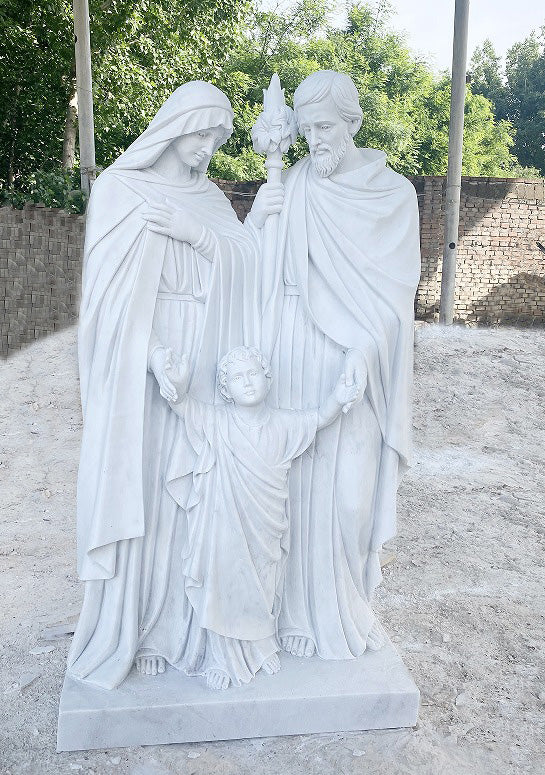 Holy Family Marble Statue Style 5