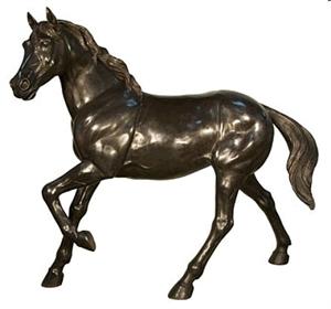 Graceful Horse Sculpture - Bronze