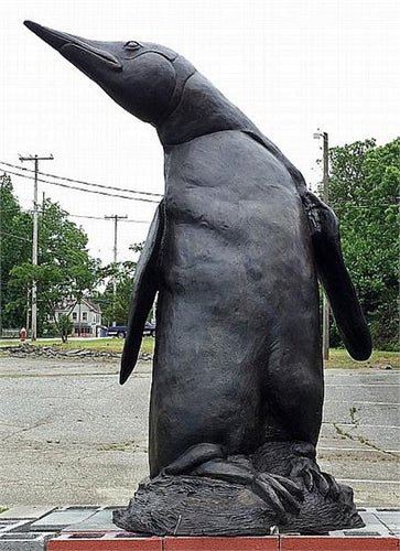 Life Size Penguin Sculpture