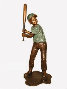Baseball Boy Hitter Sculpture II