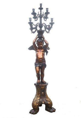 Glorious Cherub Candlelabra