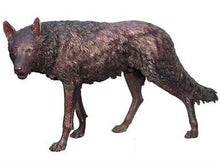 Load image into Gallery viewer, Lone Wolf Standing - Bronze Sculpture