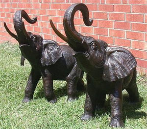 Royal Elephant Welcome Statues