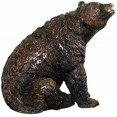 Sitting Bear Sculpture