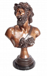Bust of Bacchus Sculpture