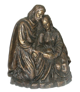 Mary and Joseph Sculpture